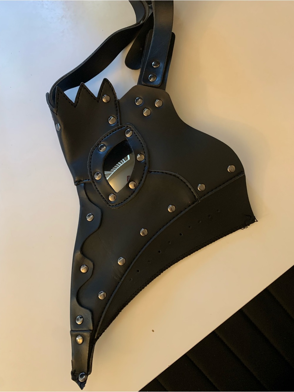 Plague Faux Leather Mask